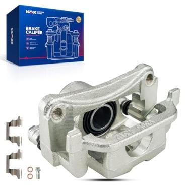 Imagem de KAX Pinça de freio traseira esquerda 19B2792A compatível com G35 2005-2008, G37 2009-2010, M35 2006-2009, 350Z 2006-2009, M45 2006-2009, 370-Z 2009, Pinça de Freio de Substituição