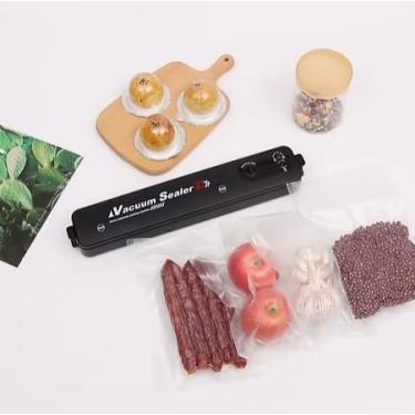 Imagem de Seladora Embaladora a Vácuo Automática Portátil Doméstica Embalagem Moderna Embaladora Selar Para Embalar Kitchen Manual Profissional Embalador Carnes Plástico Empacotadora Queijo (110V)