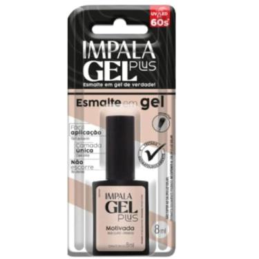 Imagem de ESMALTE GEL - IMPALA GEL PLUS - CREMOSO - MOTIVADA BLISTER