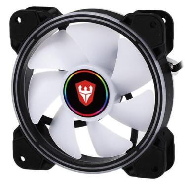 Imagem de Cooler para PC Satellite RGB-75 com Iluminação RGB e Ventilador de 120