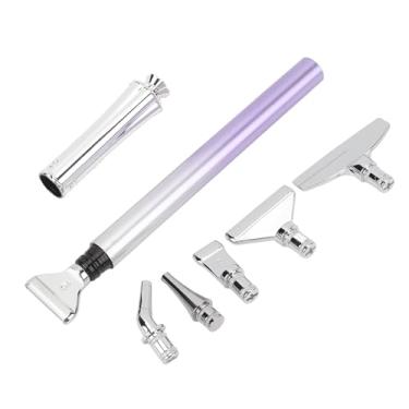 Imagem de LiebeWH Diamantes Pintando Caneta Conjunto 6 Argila 5d Rosca Ponta Diamantes Acessórios de Pintura Ferramentas de Arte (Roxo)