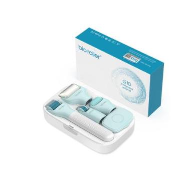 Imagem de Kit Dermaroller ONLYSKY BEAUTY 10 em 1 com rolo de gelo de jade