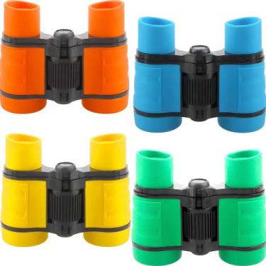 Imagem de Binóculos Cagemoga, pacote com 4, brinquedos compactos para crianças, 