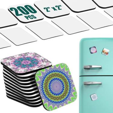 Imagem de Ímãs de geladeira Frienda Sublimation Blank 100 peças