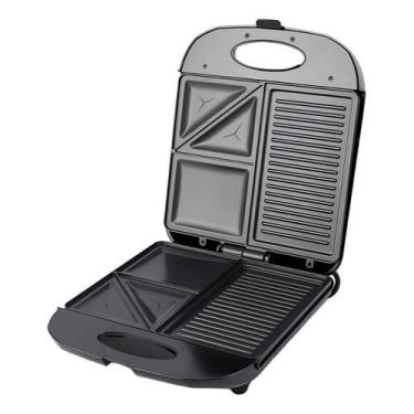 Imagem de Grill e Sanduicheira 3 em 1 Para Grelhar e Tostar 110V - marca, 110V