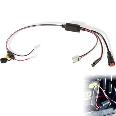 Imagem de Bzsunway Peça de substituição para cabo de alimentação 010-12676-35 adequado para kit de pesca no gelo Garmin Panoptix