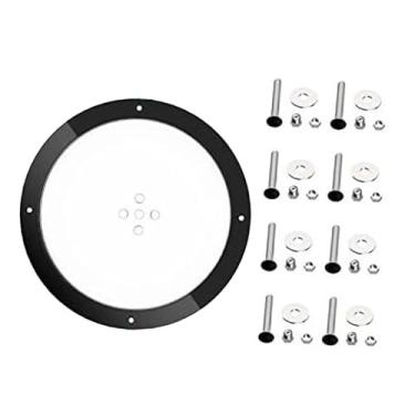 Imagem de IEUDNS Cerca para cães com janela e orifícios de ventilação, janela transparente com cúpula para animais de estimação, para cães, gatos e cavalos, playground