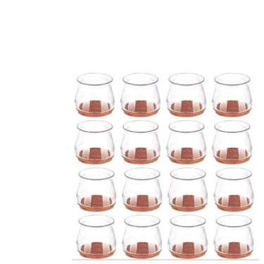 Imagem de Peças Protetor Para O Pé Da Cadeira Mesa De Silicone(REDONDO 2.0 CM)