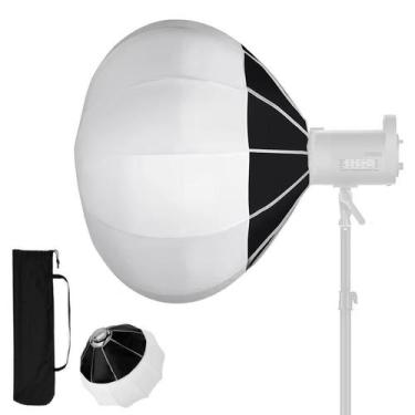Imagem de Softbox Lanterna Rkq55 Balão Chinês Bowens 55Cm Montagem - World View