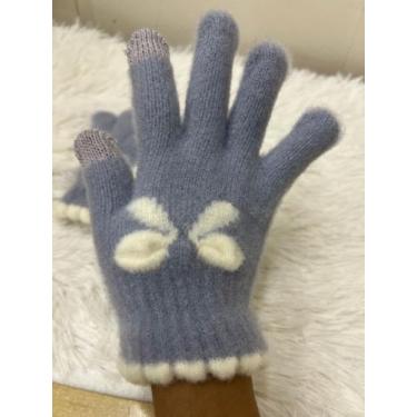 Imagem de Luva Infantil Frio Inverno de Lã 3 a 12 Anos Aquece - princesa, 6, 12 