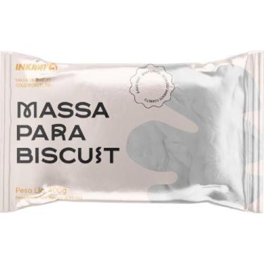 Imagem de Massa de Porcelana Fria Biscuit 400G Branco - INK WAY