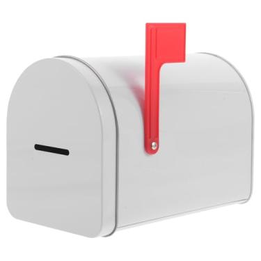 Imagem de TOYANDONA 2 Peças de Mini Caixas de Correio - Caixas de Correio de Lata Pequenas, Caixas de Correio para Presentes, Caixas de Correio de Brinquedo Brancas para Sala de Aula, Casinha de Brinquedo, 6,1