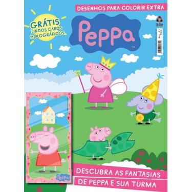 Imagem de Livro Peppa Pig - Desenhos Para Colorir Extra - Online Editora