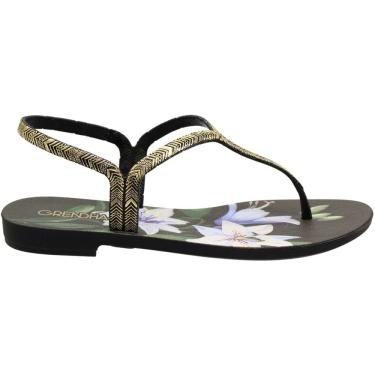 Imagem de Sándalia Rasteira De Dedo Grendha Floral Feminina