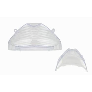 Imagem de TOPZONE Adequado para Suzuki Bandit GSF650/650S; Bandit GSF1200/1200S;; Bandit GSF1250/1250S; Bandit G SF1250SA; GSX1250; GSX650F; Lente de luz traseira de freio do motor (transparente)