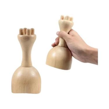 Imagem de Ferramentas De Massagem De Terapia De Madeira Para Modelagem Corporal,