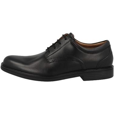 Imagem de Clarks Sapato masculino Derby com cadarço, Couro preto, 41