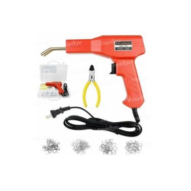 Imagem de Kit de reparo de grampeador de soldador de plástico com 200 grampos, 4