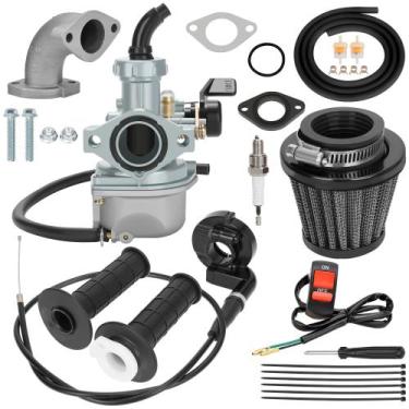 Imagem de Carburador YOXUFA PZ22 22 mm com cabo de aceleração de 7/8" 125cc