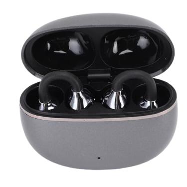 Imagem de Fockety Fones de ouvido com tradução em tempo real, 74 idiomas e 70 sotaques Fones de ouvido com tradução e controle por toque, cancelamento de ruído, para viagens e aprendizagem (Cinza)