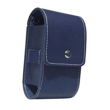 Imagem de Pegciuho Estojo para Guardar Bolas de Golfe, Protetor Leve Premium para Homens, Presente para Adultos, Bolsa de Transporte para Acessórios de Golfe, Azul