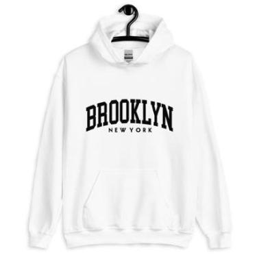 Imagem de Moletom Canguru Unissex New York Brooklyn-Unissex