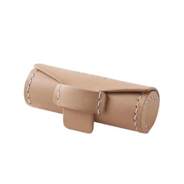 Imagem de harayaa Mini bolsa para batom feminina, presente 8x4cm, leve, resistente a arranhões, estojo para batom, Damasco