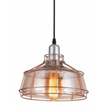 Imagem de Pendente Aro 260 âmbar 1xe27 - 15050770 - Taschibra