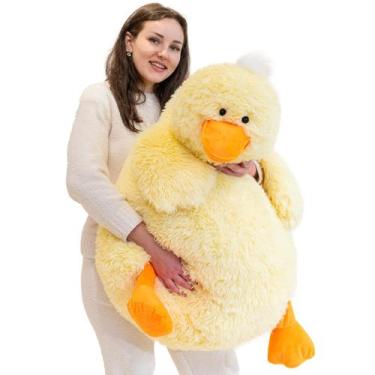 Imagem de Bicho de pelúcia Jrystar Giant Duck 110 cm com enchimento de algodão P