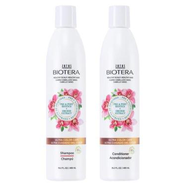 Imagem de Conjunto de shampoo e condicionador Biotera Ultra Color Care 450ml