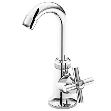 Imagem de JAPI 1195P37 Torneira Bica Movel para Lavatorio Mesa Abs, Cromado, 1/4 Volta P37