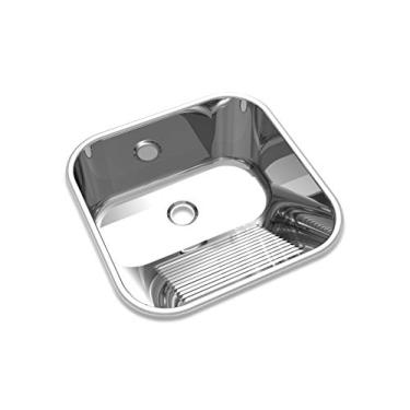 Imagem de TANQUE INOX MEKAL 40X40X22 MINI TANQUE MEKAL ACO INOX 304