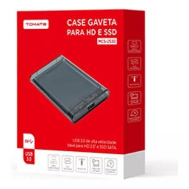 Imagem de Case Gaveta para HD e SSD Tomate MCS-2530 - Proteção e Praticidade
