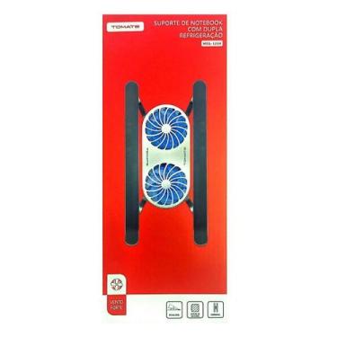Imagem de Suporte para Notebook com Dupla Refrigeração - Tomate MTG-1234