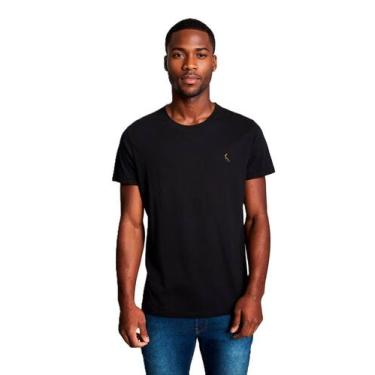 Imagem de Camiseta Pica Pau Escudo Est Cerveja Reserva, GG, Preto