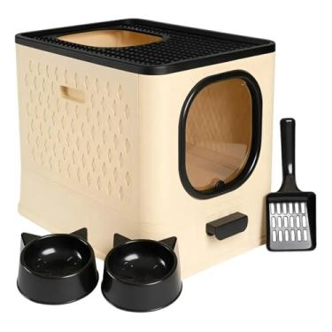 Imagem de Caixa De Areia Fechada Sandbox Premium Para Gatos Jelplast Completa