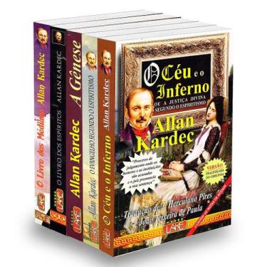 Imagem de Coleção 5 Obras Básicas de Allan Kardec - Edição Normal - LAKE