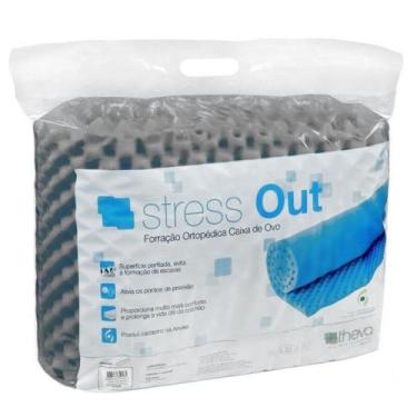 Imagem de Colchão Caixa de Ovo Stress Out D28 Solteiro Copespuma - THEVA