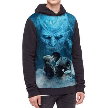 Imagem de Moletom Com Capuz Game Of Thrones Ref:194 - smoke, Preto, M