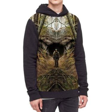 Imagem de Moletom Com Capuz Serie Dark Ref:625 - smoke, Preto, GG