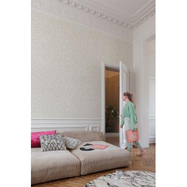 Imagem de Papel de Parede Maison Folhagem Bege MN3402