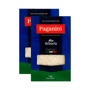 Imagem de Kit 2x: Arroz Arbóreo Italiano Paganini 1kg