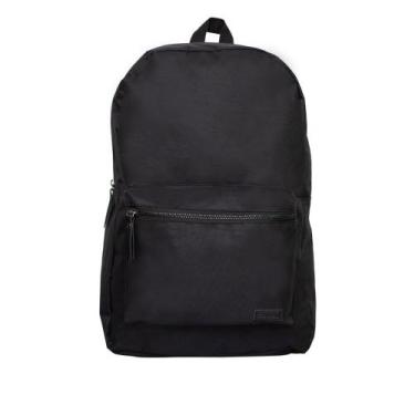 Imagem de Mochila Unissex Convoy com Bolso Frontal Preto - YINS, Preto, Único