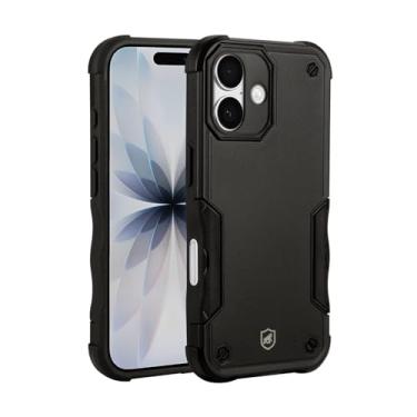 Imagem de Gshield Capa Case Capinha Armorgear com Lateral Antiderrapante e Proteção Anti-impacto (Preta, iPhone 17)