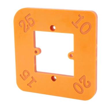 Imagem de Fafeicy Modelo de Raio de Canto Redondo, Gabarito de Roteamento de Raio de Canto 4 Em 1 para Marcenaria, Modelo de Plástico de Engenharia R10 R15 R20 R25 para Brinquedos de Molduras de Fotos de Móveis