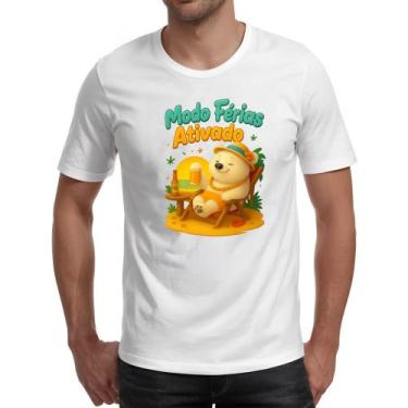 Imagem de Camiseta Unissex Urso Polar modo ferias ativado - Alearts, GG