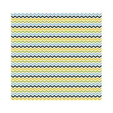 Imagem de Tecido Tricoline Mini Chevron Doçura - Cor 11 (Preto) - 50 x 150 cm - 