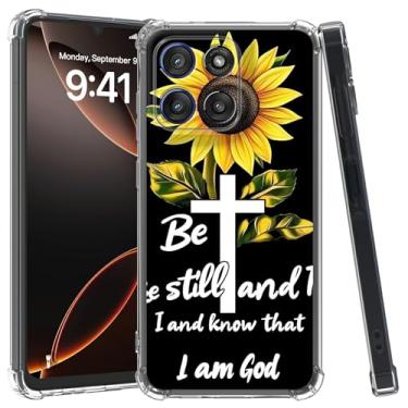 Imagem de Capa transparente para Motorola Moto G Stylus 5G 2025 de 6,7 polegadas, fina, transparente, antiamarelamento, antiderrapante, à prova de choque, proteção de grau militar para Moto G Stylus 5G 2025