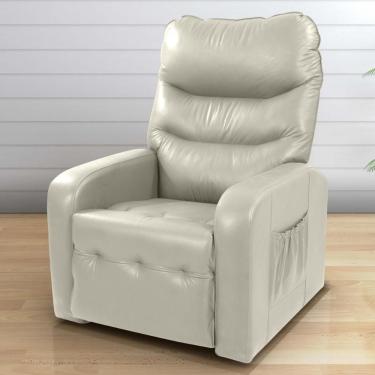 Imagem de Poltrona Reclinável Para Descanso Julia Corino Bege