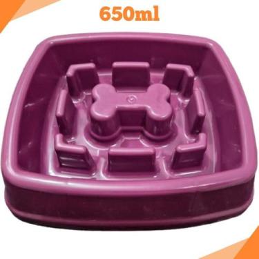 Imagem de Comedouro Lento Interativo Educativo Labirinto para Cães 650ml Murano,